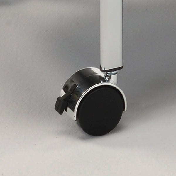 Worldwide Home Furnishings Zedd-2-tier Stylish Chrome Bar Cart With Glass Shelves & 360° Wheels For Effortless Entertaining Chrome Metal,Glass 556-218ch