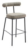 Kede Barstool Green Tweed 110100 Zuo Modern