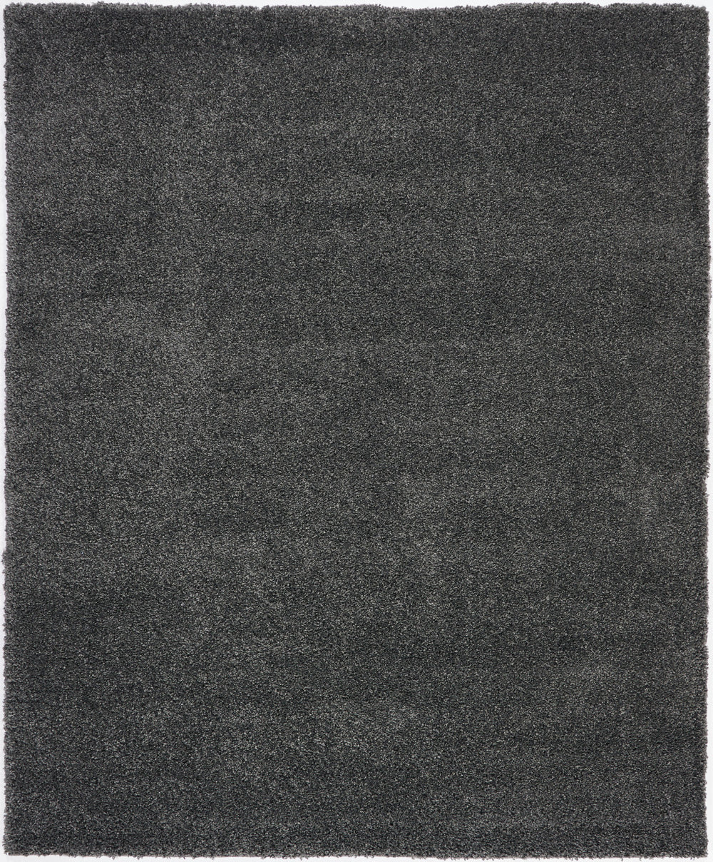 Homeroots 8' X 10' Gray Shag Area Rug  Polypropylene 556117