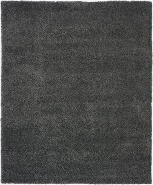 Homeroots 8' X 10' Gray Shag Area Rug  Polypropylene 556117