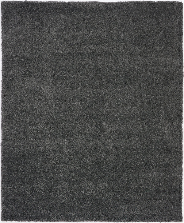 Homeroots 8' X 10' Gray Shag Area Rug  Polypropylene 556117