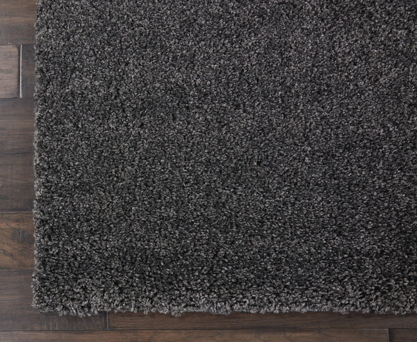 Homeroots 8' X 10' Gray Shag Area Rug  Polypropylene 556117