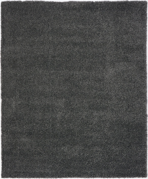 Homeroots 8' X 10' Gray Shag Area Rug  Polypropylene 556117