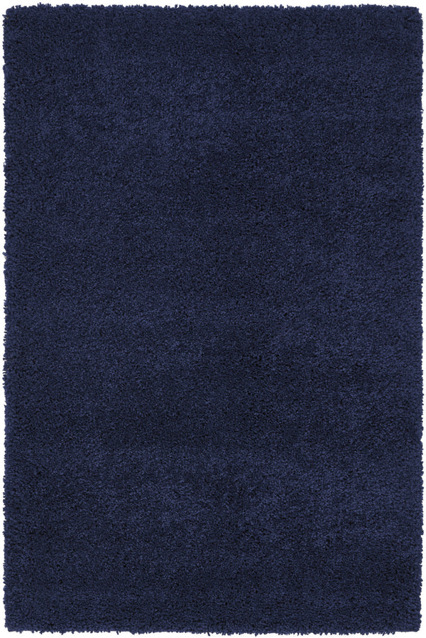 Homeroots 4' X 6' Blue Shag Area Rug  Polypropylene 556119