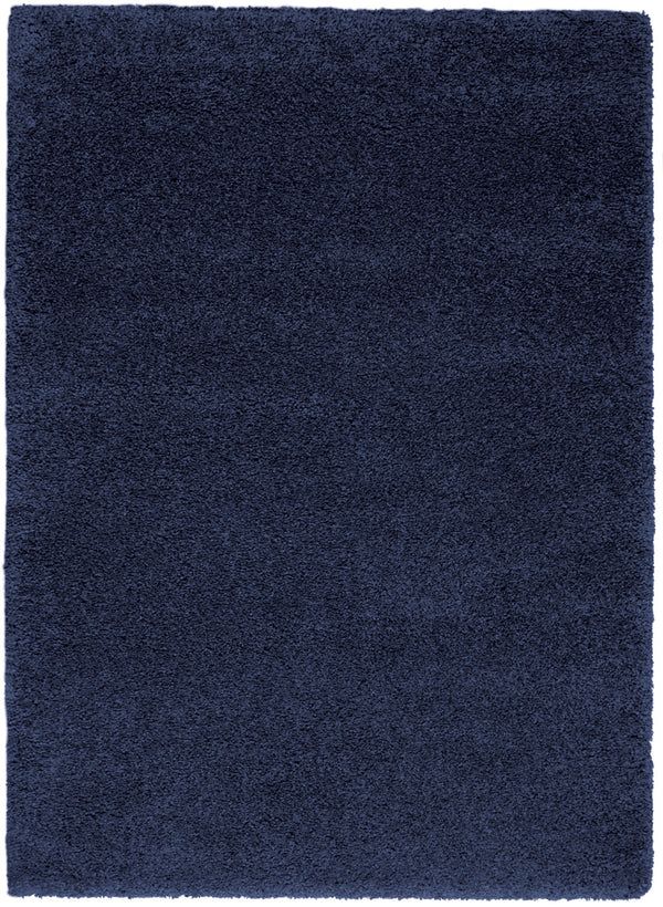 Homeroots 5' X 7' Blue Shag Area Rug  Polypropylene 556120