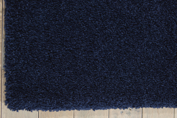 Homeroots 5' X 7' Blue Shag Area Rug  Polypropylene 556120
