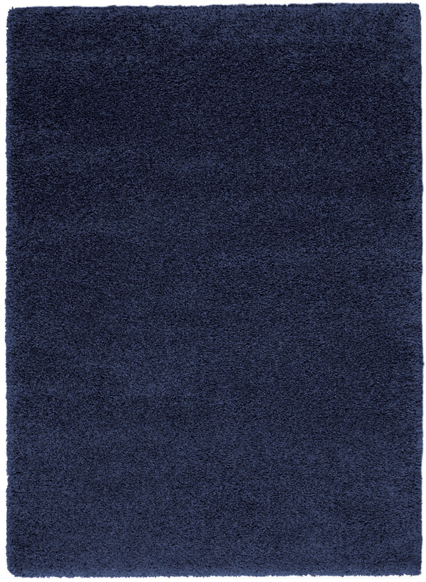 Homeroots 5' X 7' Blue Shag Area Rug  Polypropylene 556120