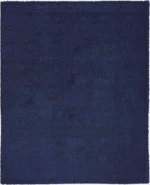 HomeRoots 8' Blue Shag Area Rug – Luxurious Plush Comfort for Modern Spaces, Stain-Resistant & Versatile Design 8' X 10' 556122