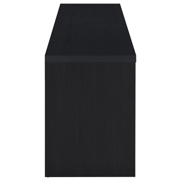 English Elm O'Brien Modern Black 3-Drawer TV Stand Media Console – Sleek Engineered Wood, Ample Storage & Cable Management B062P375526