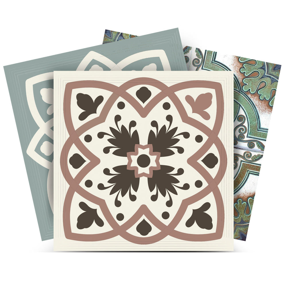 Homeroots 12" Vintage Sage Mosaic Peel And Stick Tiles – Stylish, Easy-to-apply Décor For Any Room Makeover! 12" X 12" Vinyl 556409