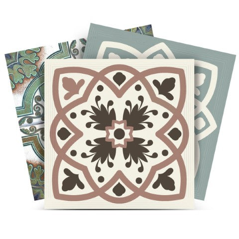 Homeroots 12" Vintage Sage Mosaic Peel And Stick Tiles – Stylish, Easy-to-apply Décor For Any Room Makeover! 12" X 12" Vinyl 556409