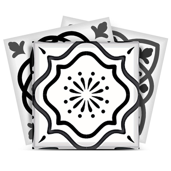 Homeroots 12" Shades Of Grey Mosaic Peel And Stick Tiles For Easy Home Makeovers - Removable & Stylish Décor 12" X 12" Vinyl 556420