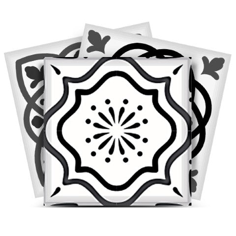 Homeroots 12" Shades Of Grey Mosaic Peel And Stick Tiles For Easy Home Makeovers - Removable & Stylish Décor 12" X 12" Vinyl 556420