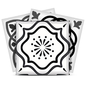 Homeroots 12" Shades Of Grey Mosaic Peel And Stick Tiles For Easy Home Makeovers - Removable & Stylish Décor 12" X 12" Vinyl 556420