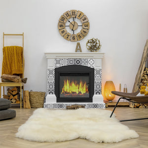 Homeroots 12" Shades Of Black Mosaic Peel And Stick Tiles – Effortless Home Makeover For Any Room Style! 12" X 12" Vinyl 556421