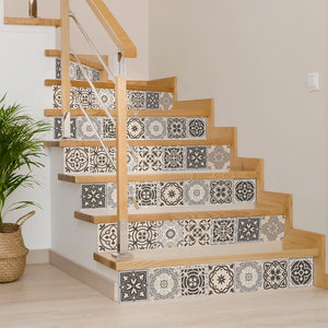 Homeroots 12" Espresso Brown Mosaic Peel And Stick Tiles - Easy, Removable Solutions For Stylish Home Makeovers! 12" X 12" Vinyl 556425