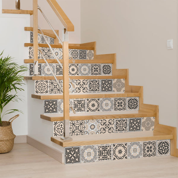 Homeroots 12" Espresso Brown Mosaic Peel And Stick Tiles - Easy, Removable Solutions For Stylish Home Makeovers! 12" X 12" Vinyl 556425