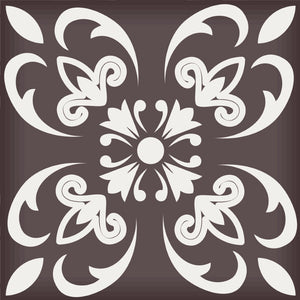 Homeroots 12" Light Brown And White Mosaic Peel And Stick Tiles – Easy, Removable Decor For Stylish Makeovers! 12" X 12" Vinyl 556431