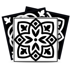 Homeroots 12" Night Sky Mosaic Peel And Stick Removable Tiles - Transform Any Space With Easy Style! 12" X 12" Vinyl 556442