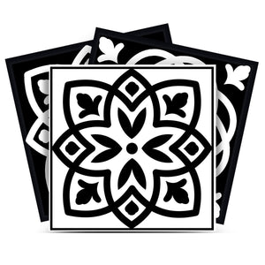 Homeroots 12" Night Sky Mosaic Peel And Stick Removable Tiles - Transform Any Space With Easy Style! 12" X 12" Vinyl 556442