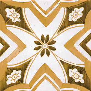 Homeroots 12" Brown And White Papaya Peel And Stick Removable Tiles For Easy Home Makeovers & Decor Fun 12" X 12" Vinyl 556447