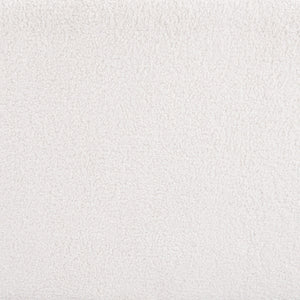 Homeroots 26" Ivory And Black Sherpa Arm Chair   556498