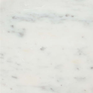 HomeRoots 22" Elegant White Marble and Gold Iron Round End Table - Chic Design for Modern Living Spaces 556546