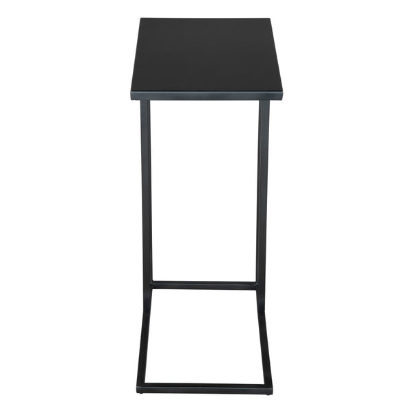 Homeroots 24" Black Iron Abstract End Table - Stylish Accent Piece For Living Room Or Bedroom Decor Upgrade   556549
