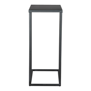 Homeroots 24" Black Iron Abstract End Table - Stylish Accent Piece For Living Room Or Bedroom Decor Upgrade   556549