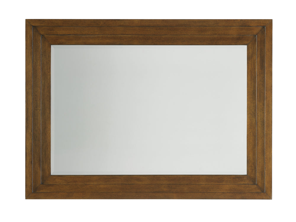 Lexington Tommy Bahama Home Luzon Landscape Mirror - Elegant Pan-asian Design With Stepped Frame For A Tranquil Home Aesthetic Sebana  556-205