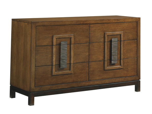 Lexington Tommy Bahama Home Tahara Dresser - Embrace Contemporary Zen Design With Six Drawers And Artisan Hardware Accents Sebana  556-222