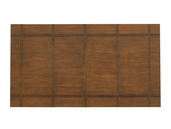 Lexington Tommy Bahama Home Marquesa Rectangular Dining Table - Elegant Quartered Hickory With Walnut Inlay For Modern Interiors Sebana  556-877