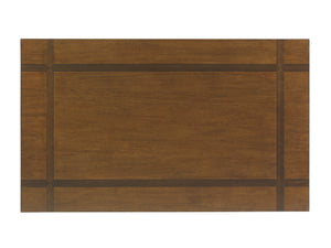 Lexington Tommy Bahama Home Castaway Rectangular Coffee Table - Modern Pan-asian Design With Walnut Inlays And Elegant Molding Sebana  556-945