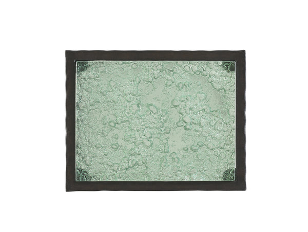 Lexington Tommy Bahama Home Hermes Glass Top Martini Table - Elegant Pan-asian Design With Hammered Metal Base For Modern Spaces Sebana  556-952c