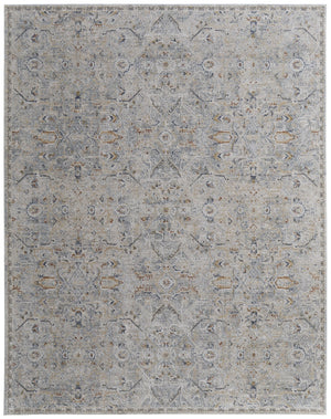 Feizy Rugs Pasha Global Charm Rug – Vibrant Machine-made Polyester, Pet-friendly, Low Pile For Any Space Ivory,Blue,Tan Polyester Pas39m6fivymlth04