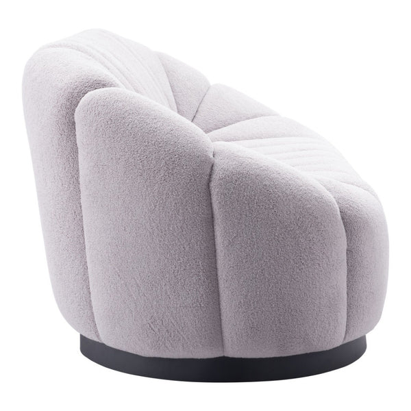 HomeRoots 85" Gray Polyester Sofa - Modern Elegance with Durable Design, Perfect for Living Rooms & Offices 557023