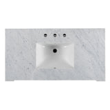 Rachelle. Single Marble Top Bathroom Vanity/Sink Set 5571329 Gray Butler Specialty