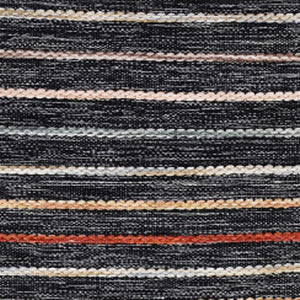 Homeroots 8' X 10' Gray And Orange Hand Woven Area Rug - Stylish Geometric Design, Stain Resistant & Unique!  Polyester 557173