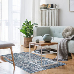 Homeroots 3' Gray Geometric Handmade Indoor-outdoor Area Rug - Stylish, Stain-resistant, Unique Artisan Craftsmanship  Polyester 557218