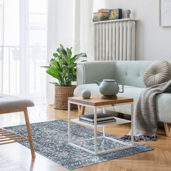 Homeroots 4' Gray Geometric Handmade Area Rug - Stylish, Stain-resistant, Perfect For Indoor And Outdoor Spaces  Polyester 557219