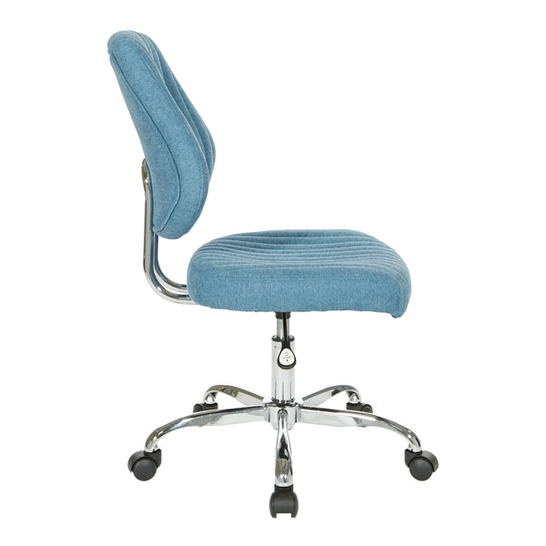 OSP Home Furnishings Sunnydale Office Chair Sky