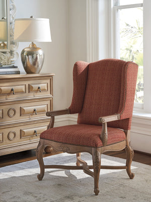 Lexington Barclay Butera Patras Chair – Elegant Upholstered Seating With Nailhead Trim For Stylish Home Décor And Comfort   5575-11-40