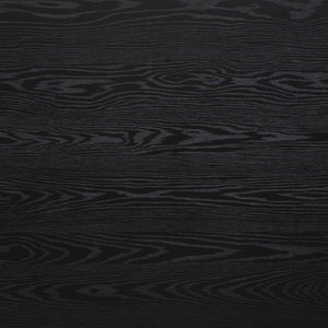 HomeRoots 72" Black and Bronze Wood and Steel Dining Table – Modern Elegance for Dining, Work, and Gatherings 557691