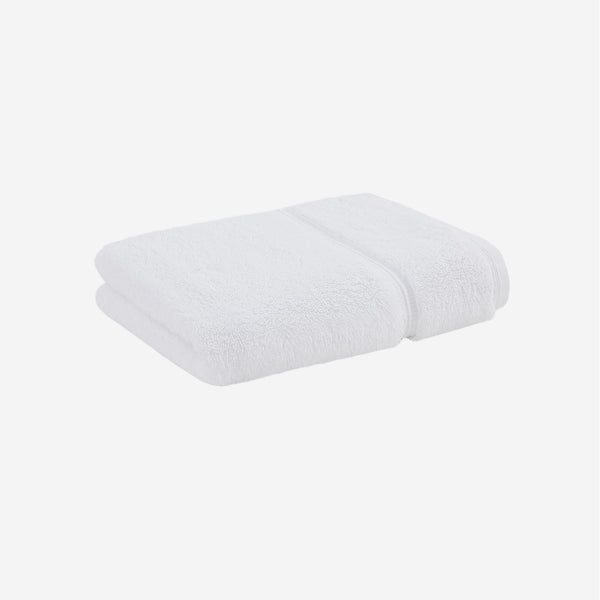 JLA Home Croscill - Ultra Turkish Towel - 800 GSM Premium Long-Staple Cotton, Spa-Soft, Ultra-Absorbent Quick-Dry Luxury White CC73-0006