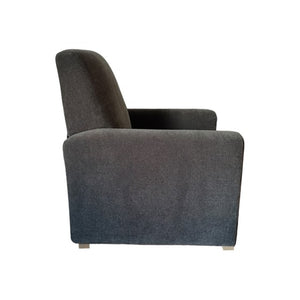 English Elm Recliner Chair with Solid Oak Legs and High Resilience Foam for Modern Living Rooms B035P148252