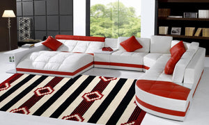 Homeroots 8' X 11' Ivory And Black Southwestern Hand Tufted Non Skid Area Rug  Wool 558181