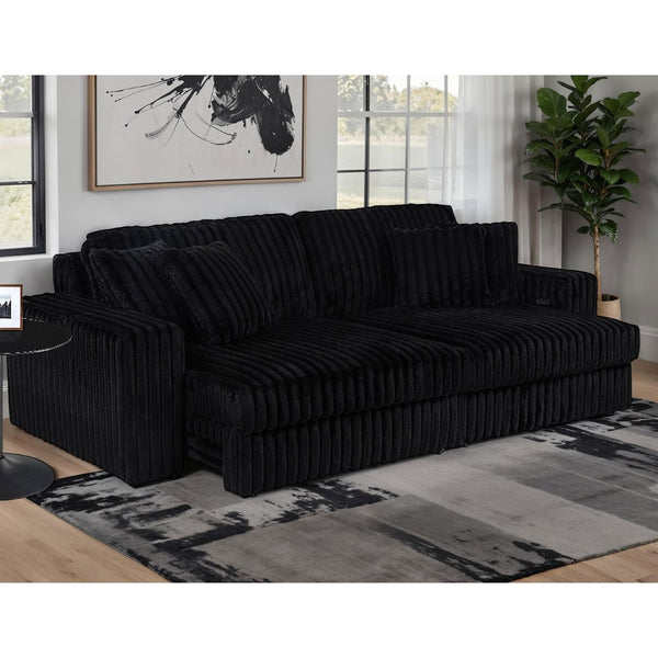 English Elm Clifford Corduroy Power Reclining Sectional Sofa with Dual Chaise and Usb Ports B062S01735
