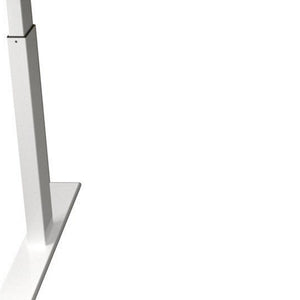 Homeroots 55" Adjustable Oak And White Standing Desk   558230