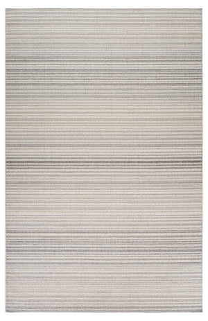 HomeRoots 5' Modern Gray and Ivory Abstract Area Rug - Cozy, Durable, Stain-Resistant Design for Any Space 5' X 8' 558380