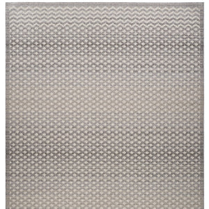 Homeroots 5' X 8' Gray And Beige Checkered Distressed Area Rug  Polypropylene 558390